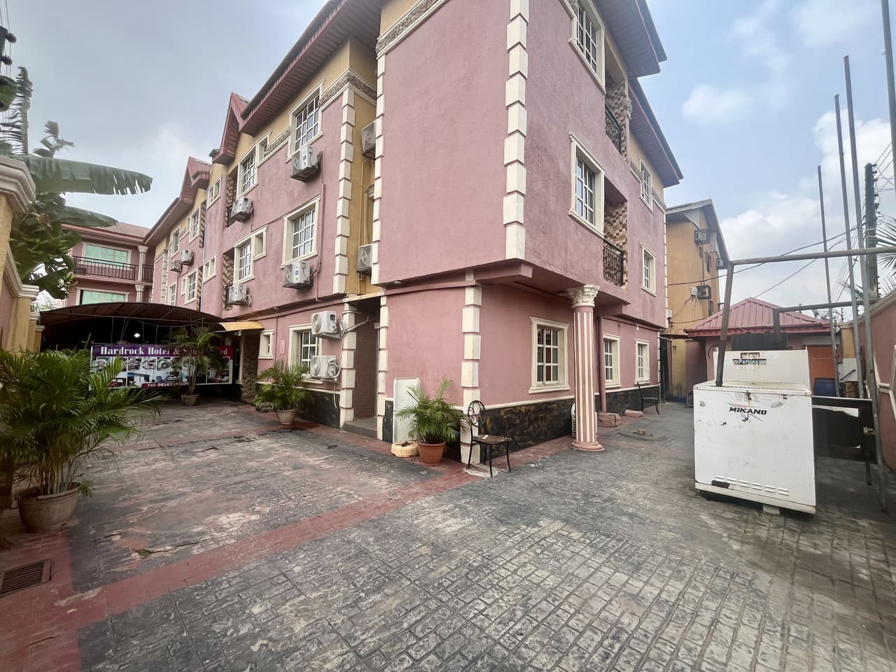 Luxury hotel room at HardRock Hotel & Suites Ikotun Lagos